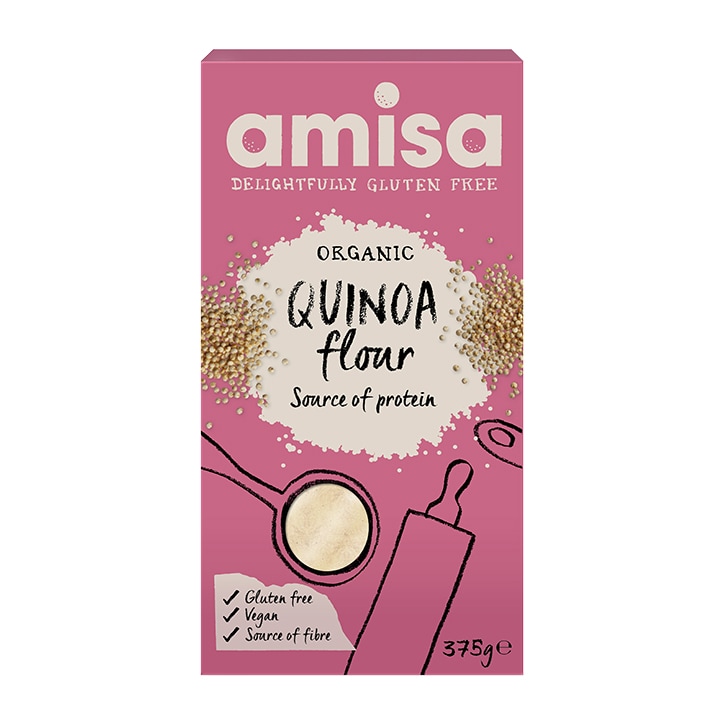 Amisa Organic Gluten Free Quinoa Flour 375g