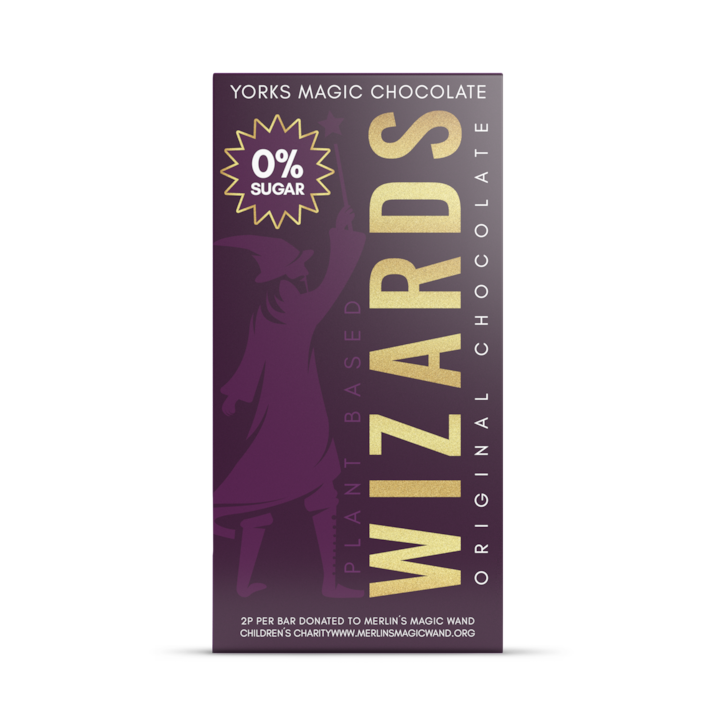 Wizards 0% Sugar Chocolate Original 55g image 1