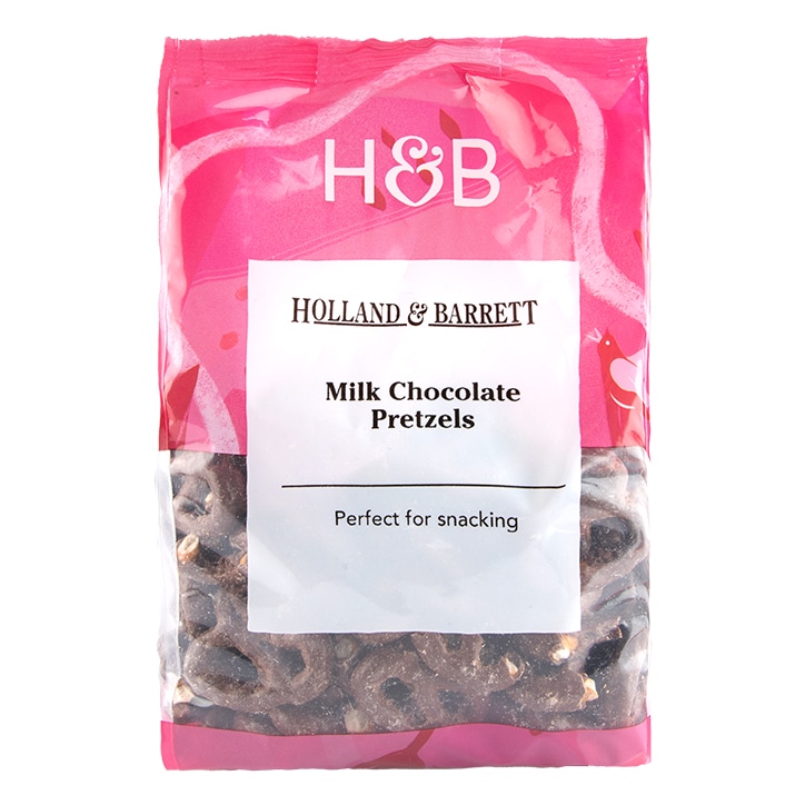 Holland & Barrett Milk Chocolate Pretzels 500g