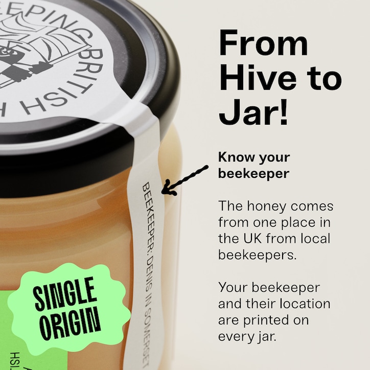 Black Bee British Spring Honey 227g image 5