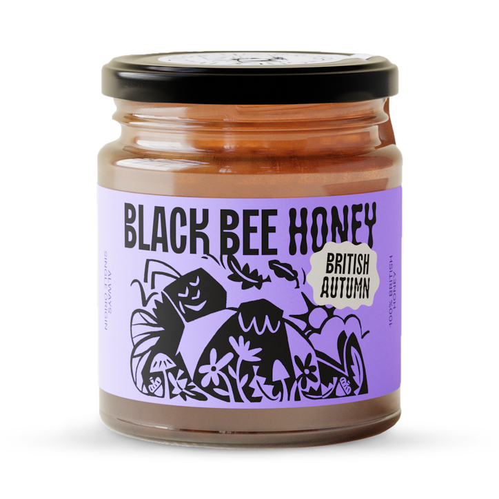 Black Bee British Autumn Honey 227g image 1