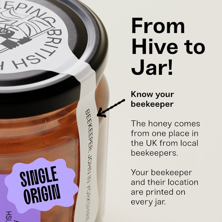 Black Bee British Autumn Honey 227g image 5