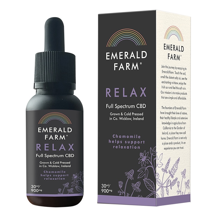 Emerald Farm CBD Oil Relax 30ml image 1