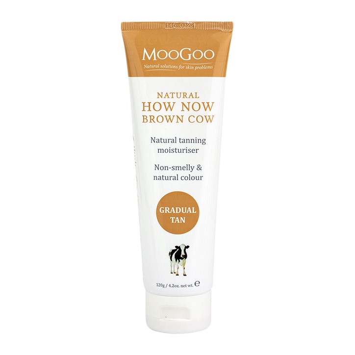 MooGoo Natural How Now Brown Cow Gradual Tanning Cream 120g image 1