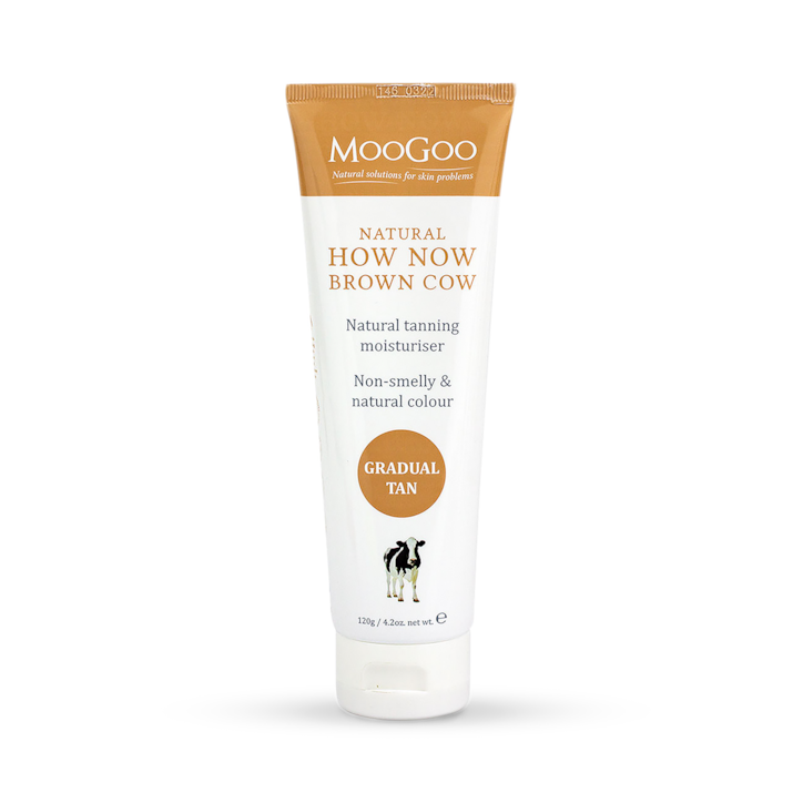 MooGoo Natural How Now Brown Cow Gradual Tanning Cream 120g