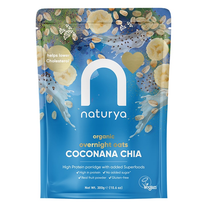 Naturya Overnight Oats Coconana Chia Organic 300g-1