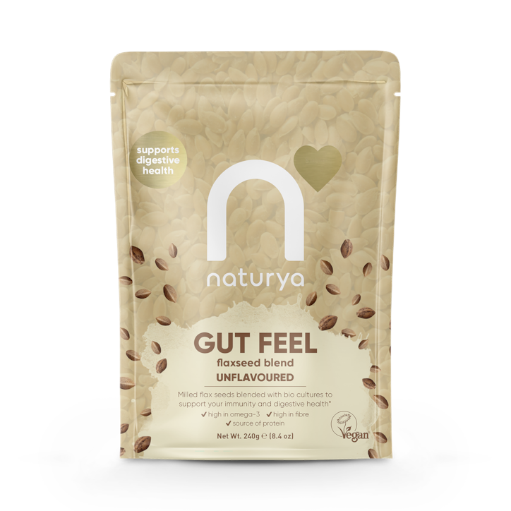 Naturya Gut Feel Flaxseed Blend Unflavoured 240g image 1