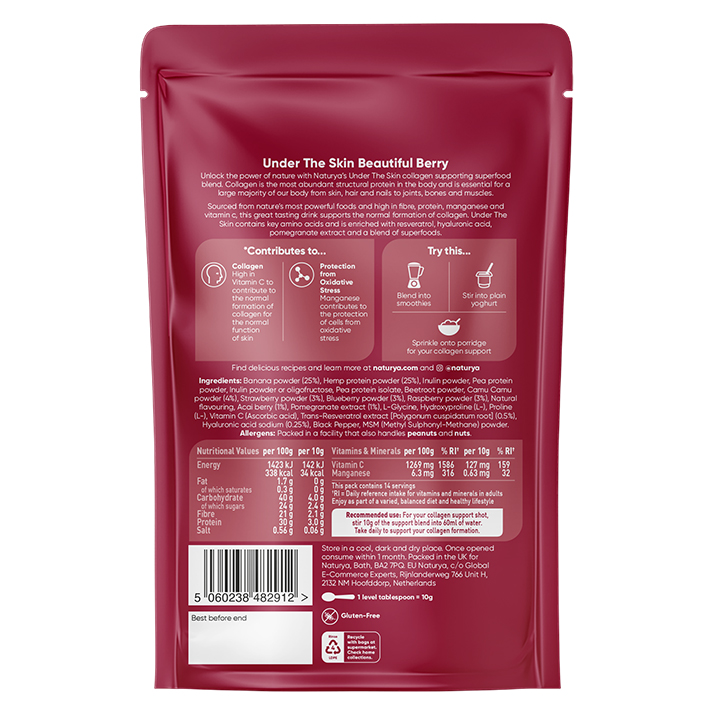 Naturya Under The Skin Beautiful Berry 140g image 2