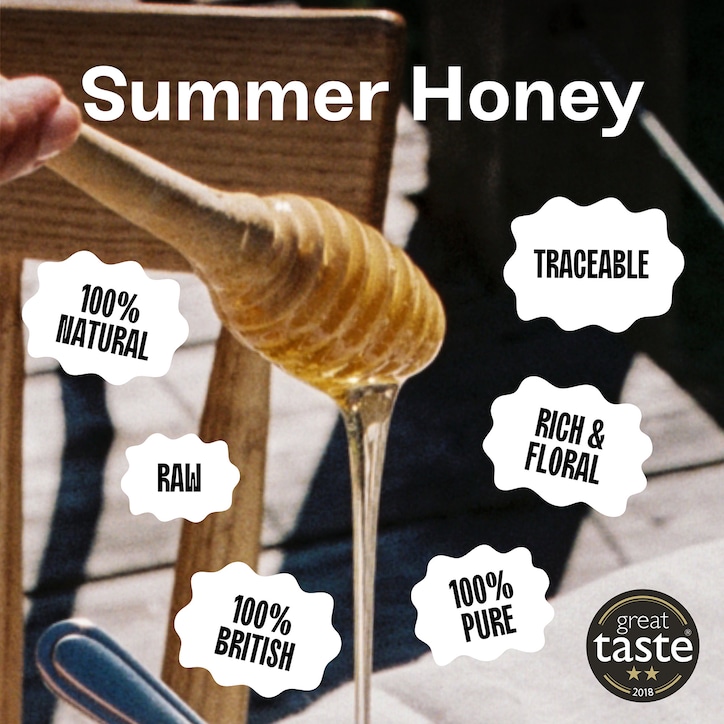 Black Bee British Summer Honey 227g image 2