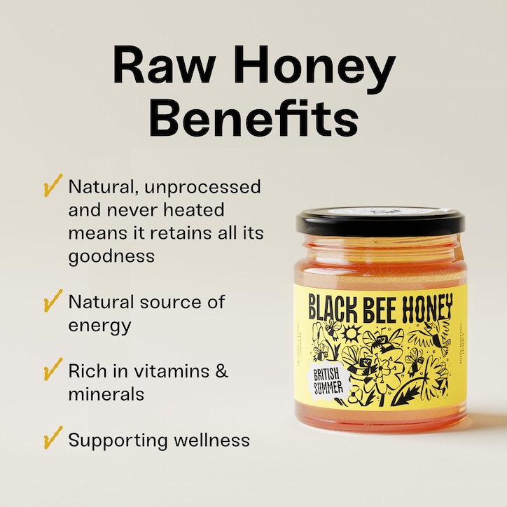 Black Bee British Summer Honey 227g image 3
