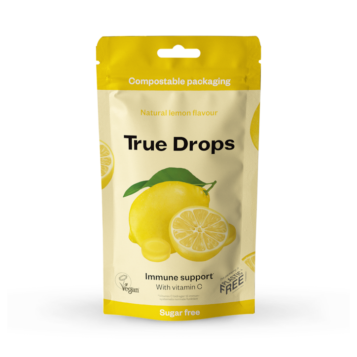 True Drops Natural Lemon 70g image 1