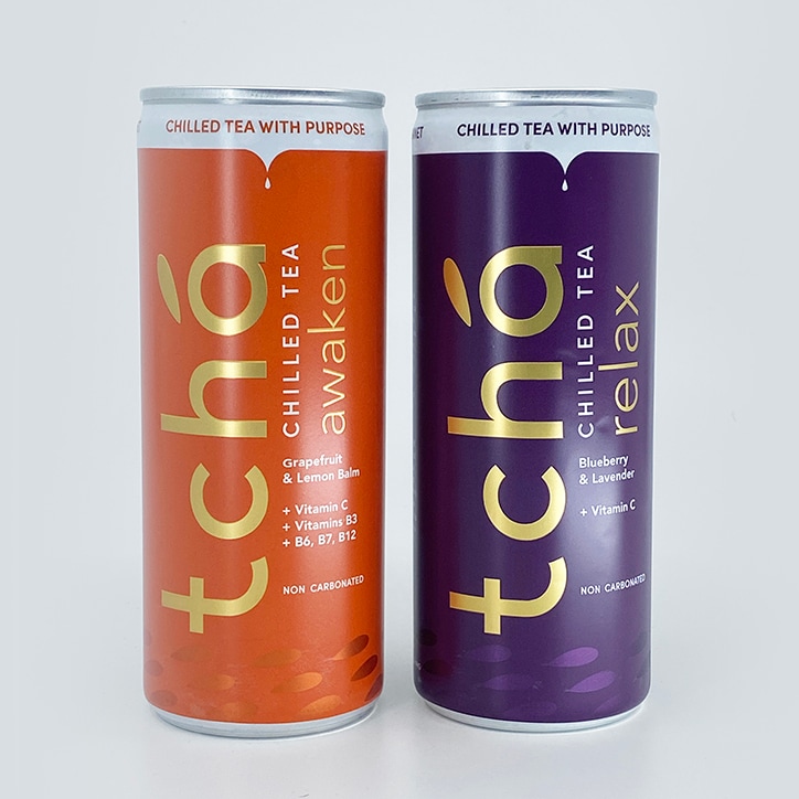 Tcha Relax Blueberry & Lavender Chilled Tea 250ml image 4