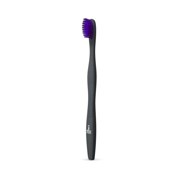 Humble Plant Based Sensitive Toothbrush - Pack of 2 (Blue/Purple or Black/White) image 3