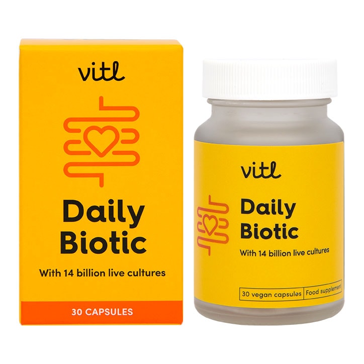 Vitl Daily Biotic 30 Capsules image 1