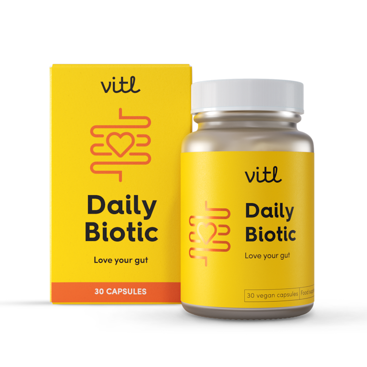Vitl Daily Biotic 30 Capsules image 1