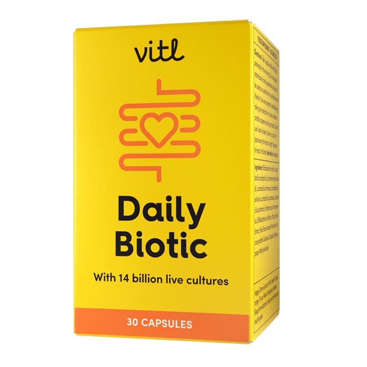Vitl Daily Biotic 30 Capsules image 2
