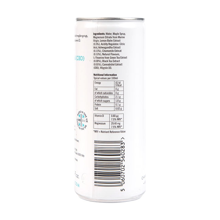 Medahuman Chamomile & Black Tea CBD Relax Drink 250ml image 2