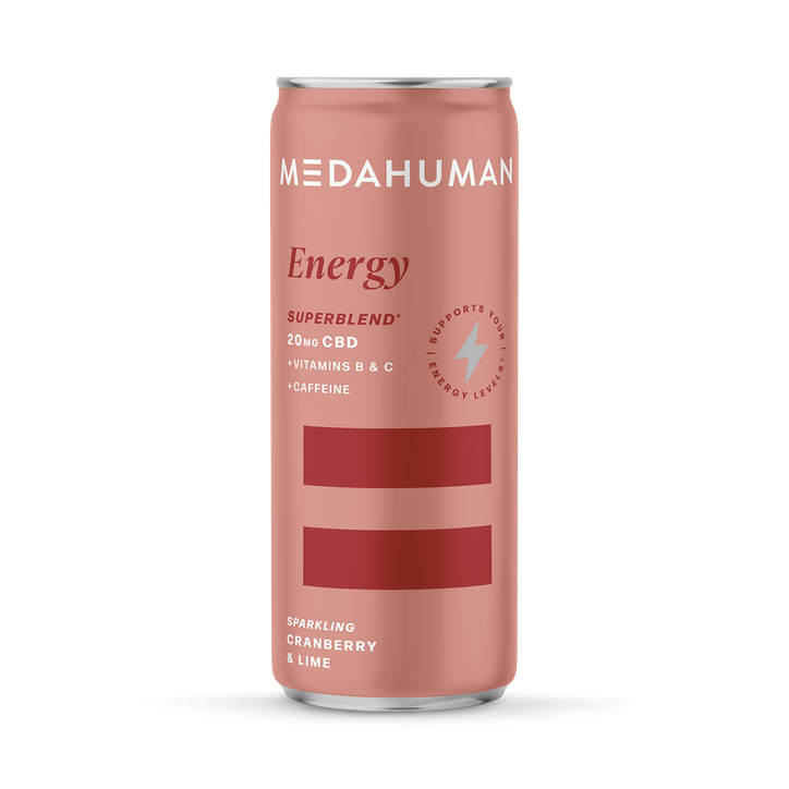 Medahuman Cranberry & Lime Cbd Energy Drink 250Ml