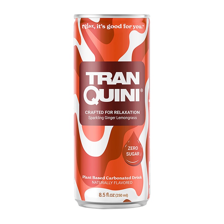 Tranquini Wellness Drink with Adaptogens Ginger Lemongrass 250ml