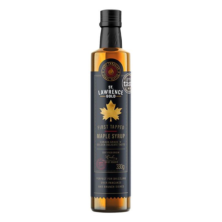 St. Lawrence Gold First Tapped Maple Syrup 330g-1