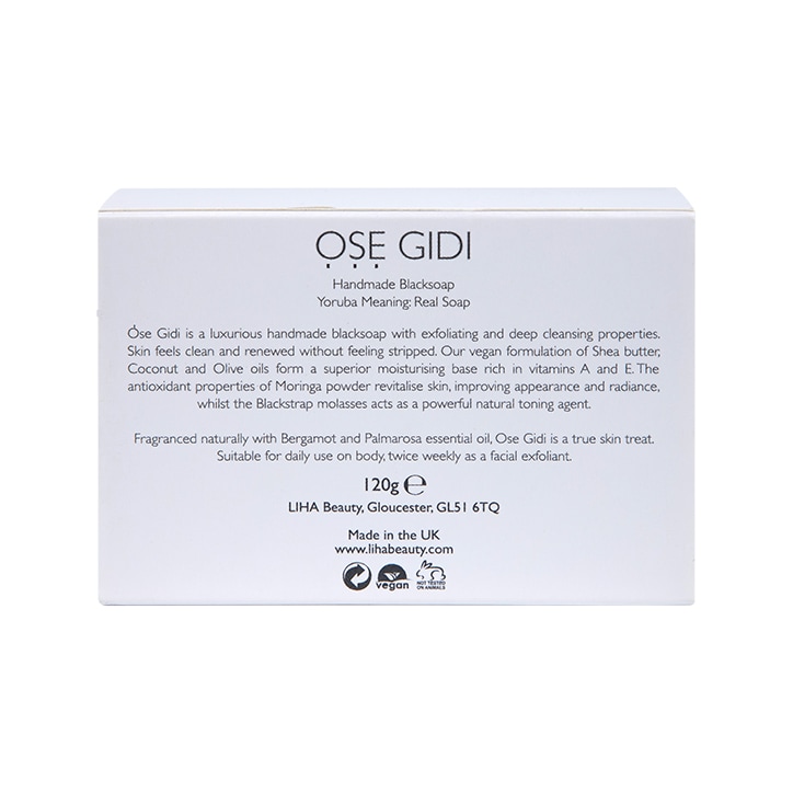 LIHA Ose Gidi Black Soap 120g image 2