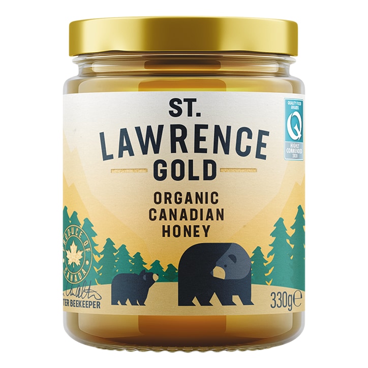 St. Lawrence Gold Organic Canadian Honey 330g