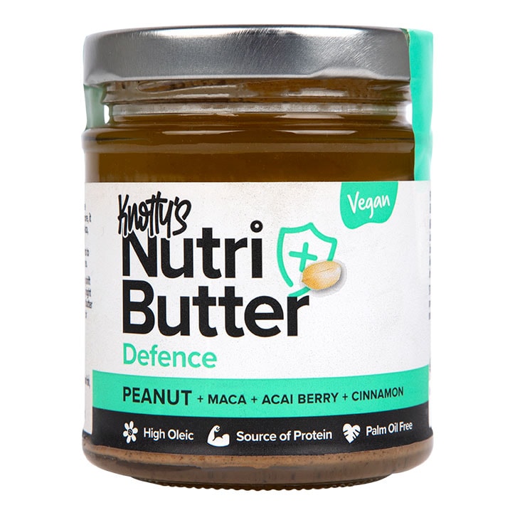 Knotty's Nutri-Butter Defence Peanut Butter with Maca & Acai Berry 180g-1