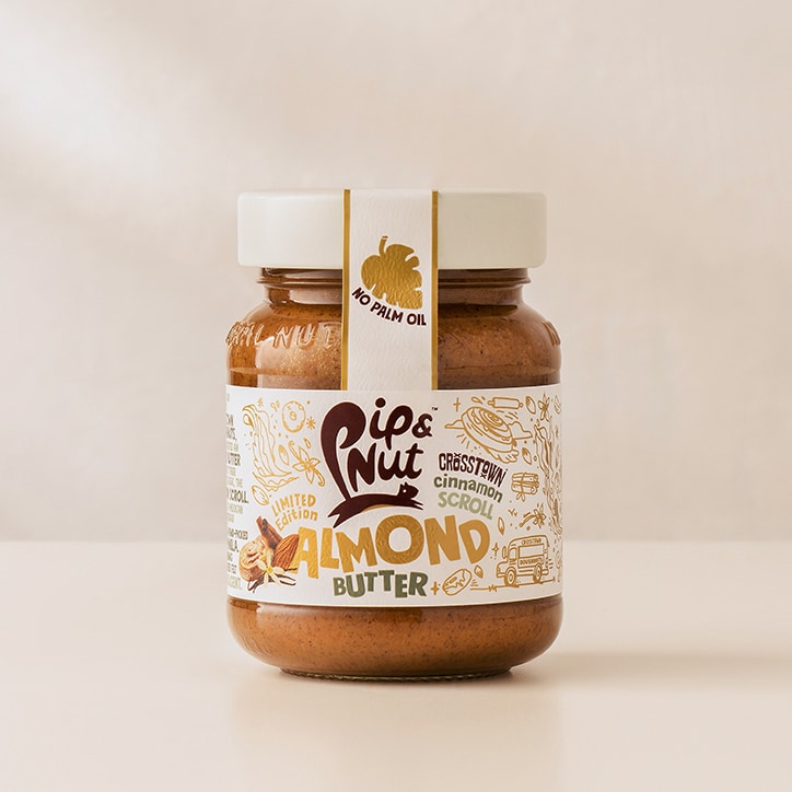 Pip & Nut Limited Edition Crosstown Cinnamon & Vanilla Flavoured Almond Butter 170g