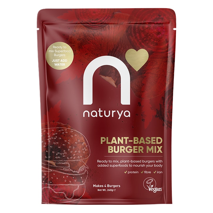 Naturya Plant-Based Burger Mix 240g-1