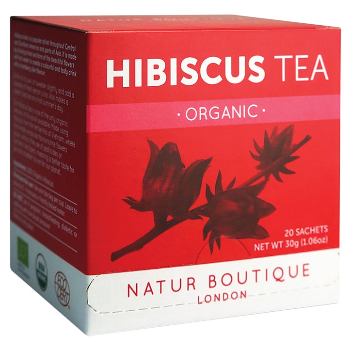 Natur Boutique Organic Hibiscus Tea 20 Sachets image 4