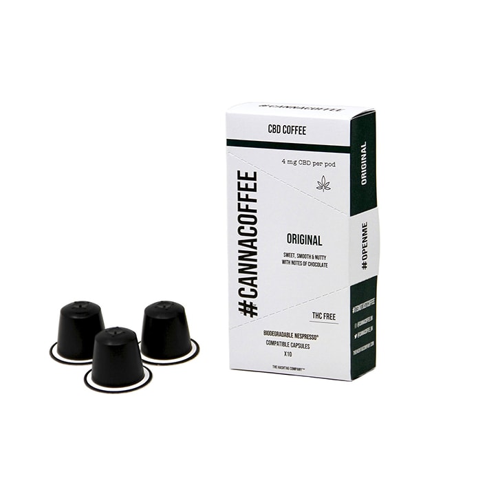 CANNACOFFEE Original CBD Coffee Pods x10 image 3