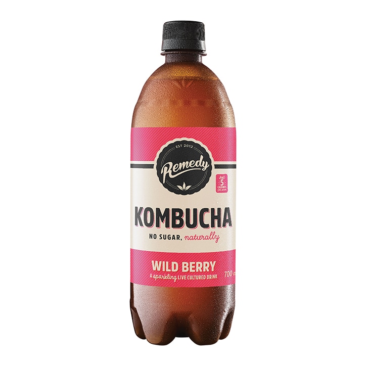 Remedy Kombucha Wild Berry 700ml image 1