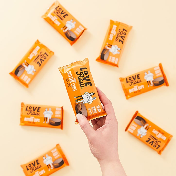 Love Raw Vegan M:lk Choc Peanut Butter Cup 34g image 3