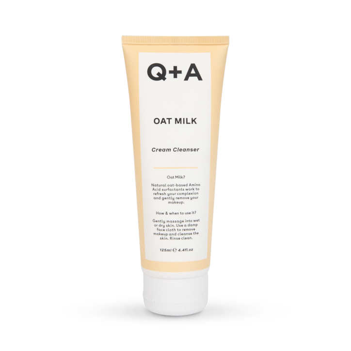 Q+A Oat Milk Cream Cleanser 125ml
