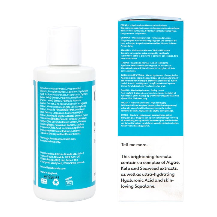 Q+A Marine Hyaluronate Toning Lotion 100ml