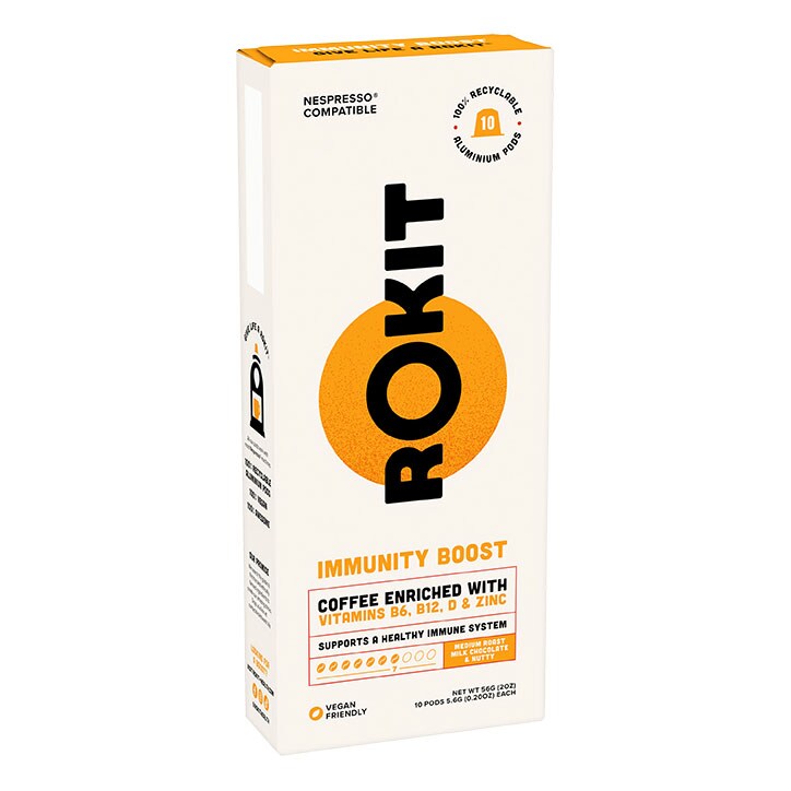 Rokit Coffee Immunity Boost Coffee 10 Nespresso Compatible Pods image 1