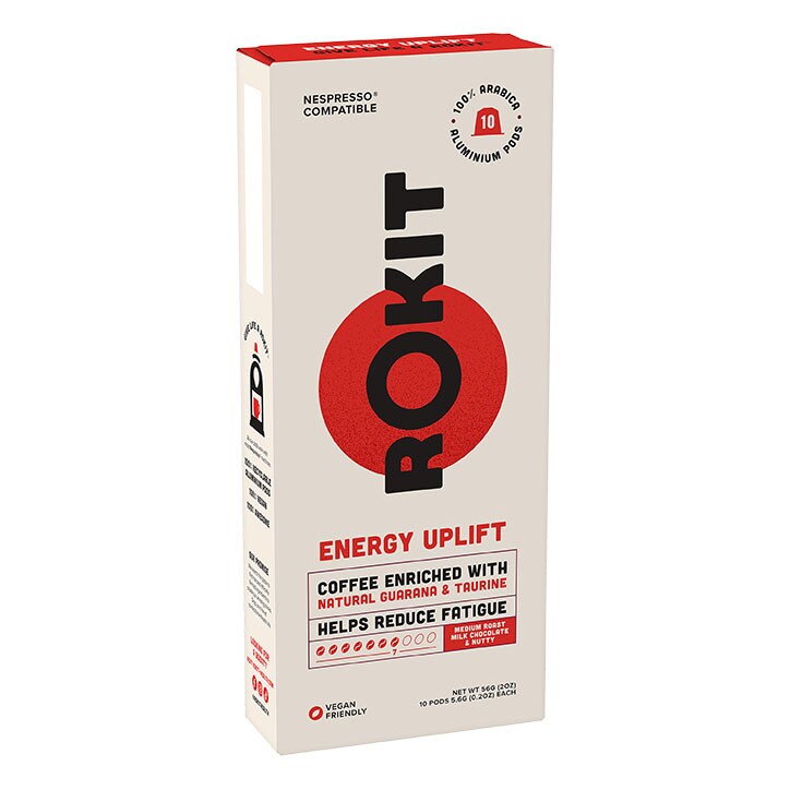 Rokit Coffee Energy Uplift Coffee 10 Nespresso Compatible Pods image 1