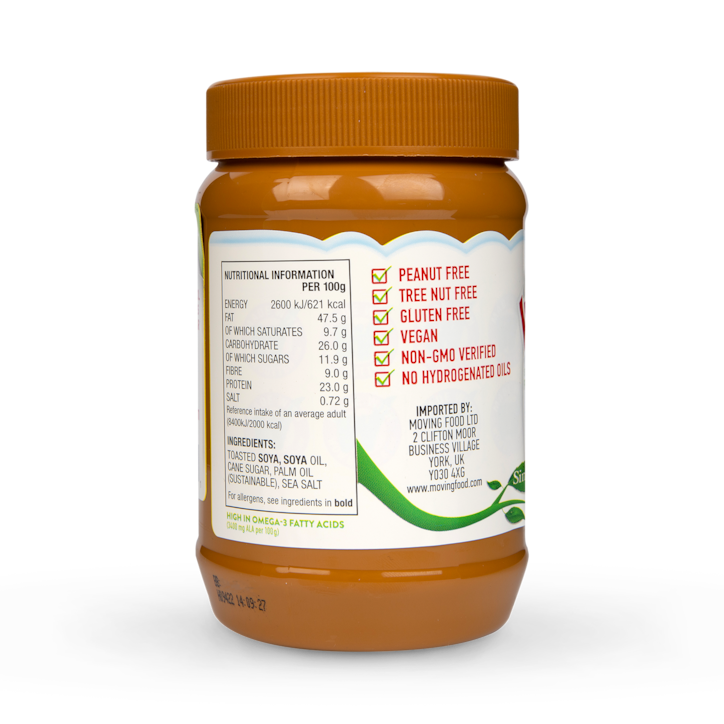 Wowbutter Crunchy Toasted Soya Spread 500g image 2