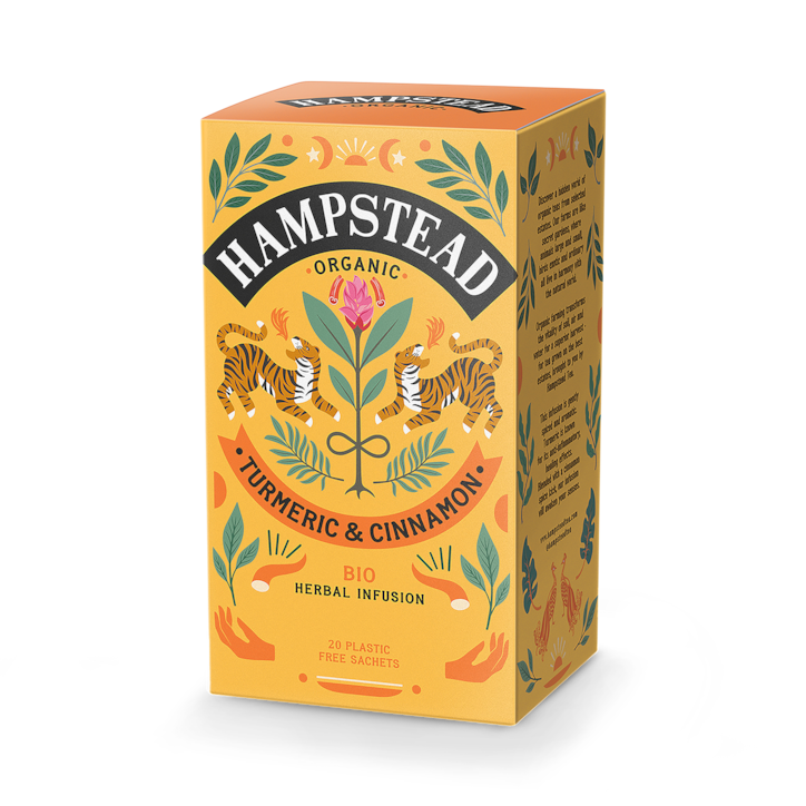 Hampstead Turmeric with Cinnamon Tea 20 Bags image 1