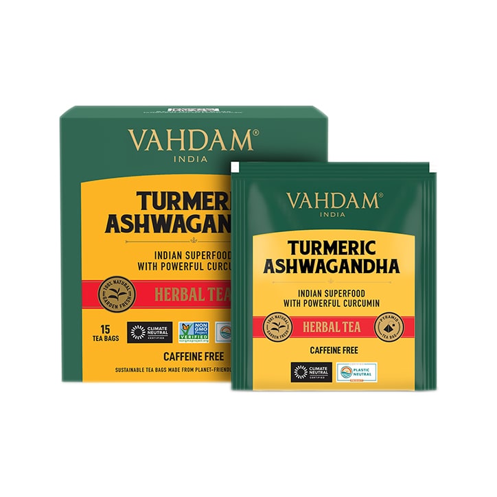 Vahdam Teas Turmeric Ashwagandha Herbal Tea x15-1