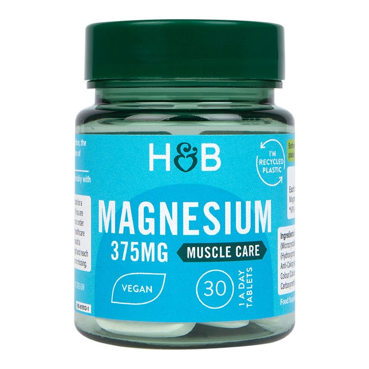 Holland & Barrett Magnesium 375mg 30 Tablets-1