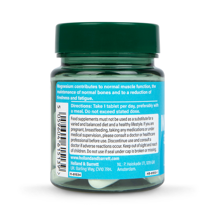 Holland & Barrett Magnesium 375mg 30 Tablets image 3