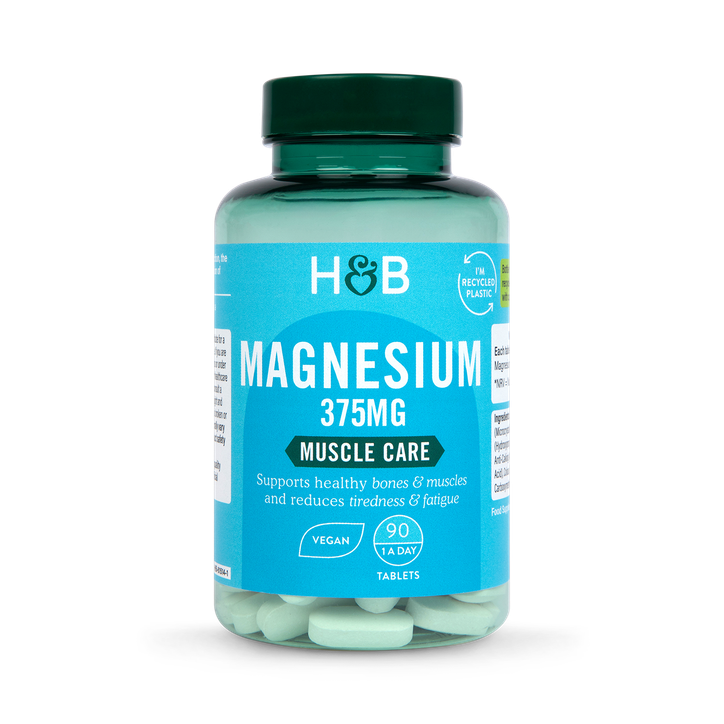 Holland & Barrett Magnesium 375mg 90 Tablets image 1