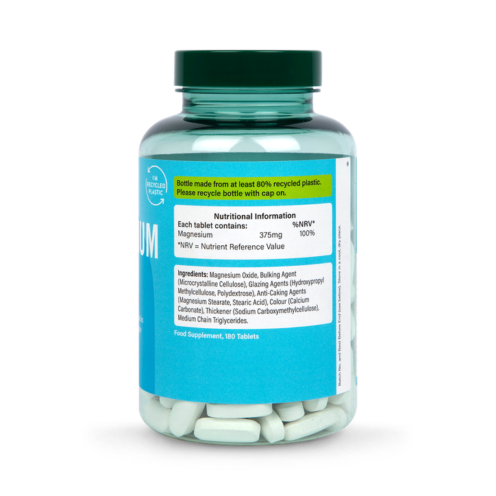 Holland & Barrett Magnesium 375mg 180 Tablets image 2