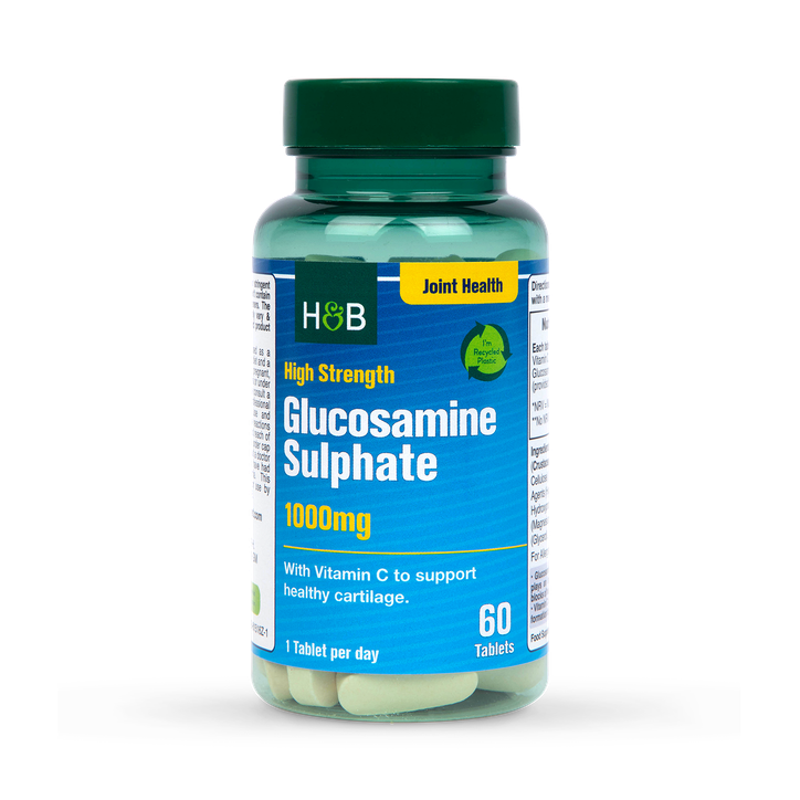 Holland & Barrett Glucosamine Sulphate 1000mg 60 Tablets image 1