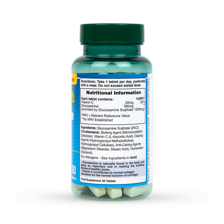 Holland & Barrett Glucosamine Sulphate 1000mg 60 Tablets image 2