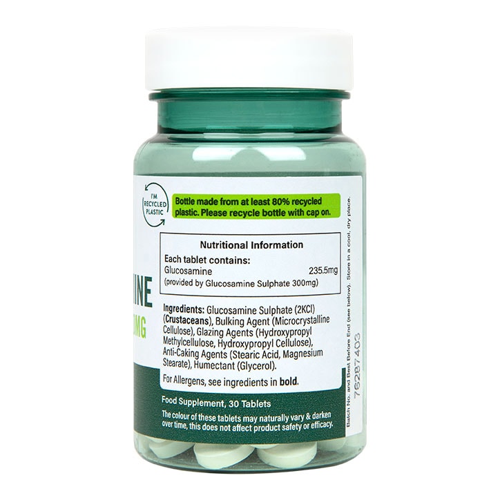 H&B Value Glucosamine Sulphate 300mg 30 Tablets-3