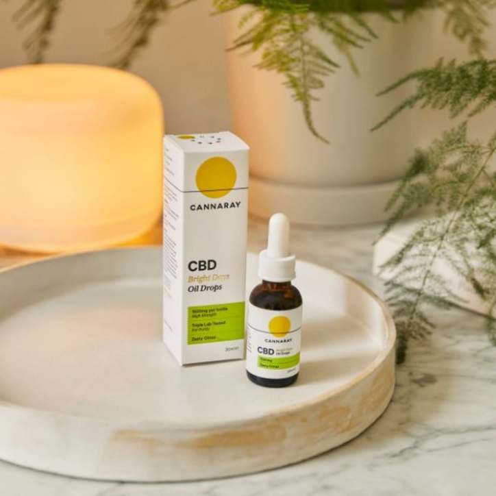 Cannaray Bright Days CBD Oil 1500mg 30ml image 8