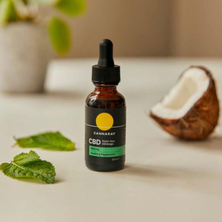 Cannaray Night-Time CBD Oil 1800mg 30ml image 6