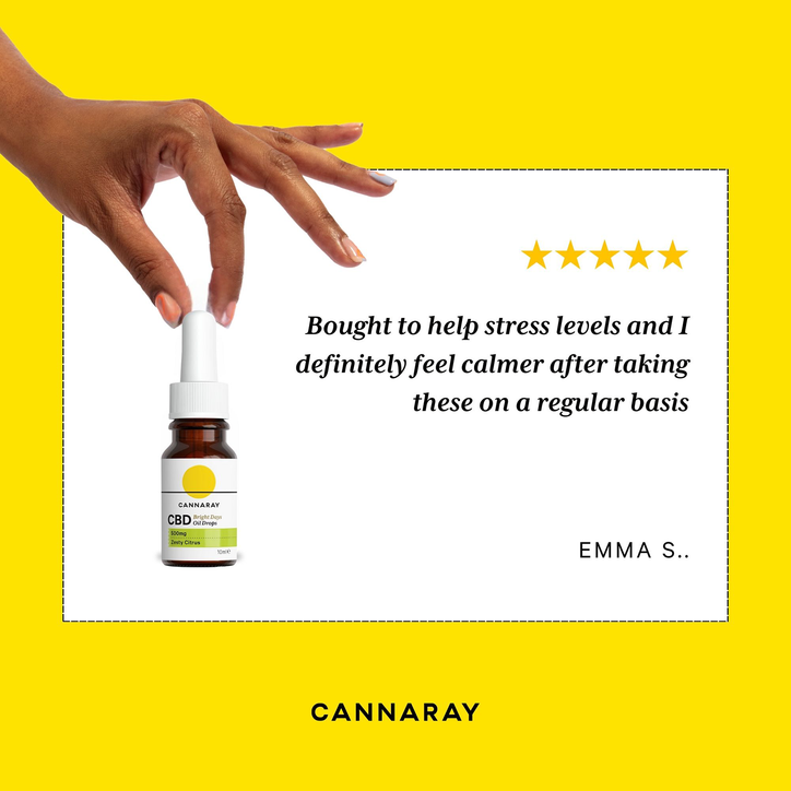 Cannaray Bright Days CBD Oil 500mg 10ml image 4